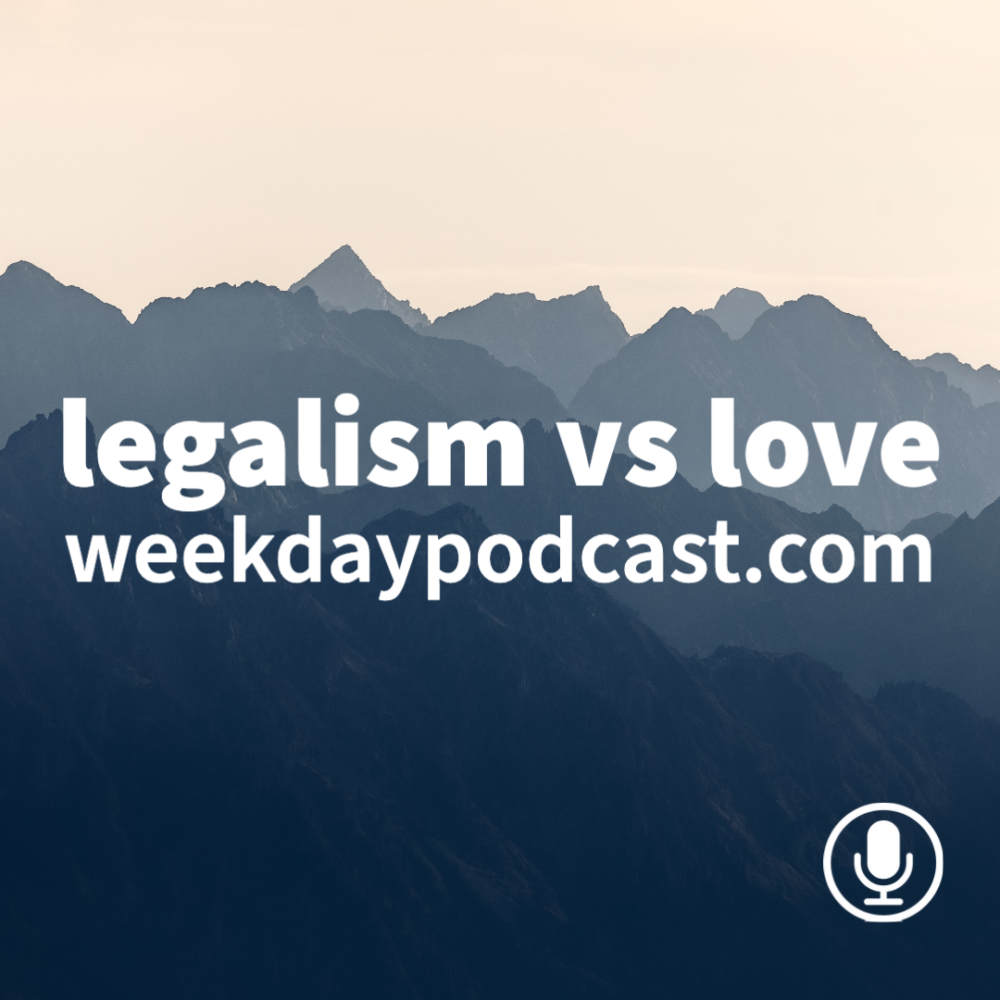 Legalism vs. Love Image